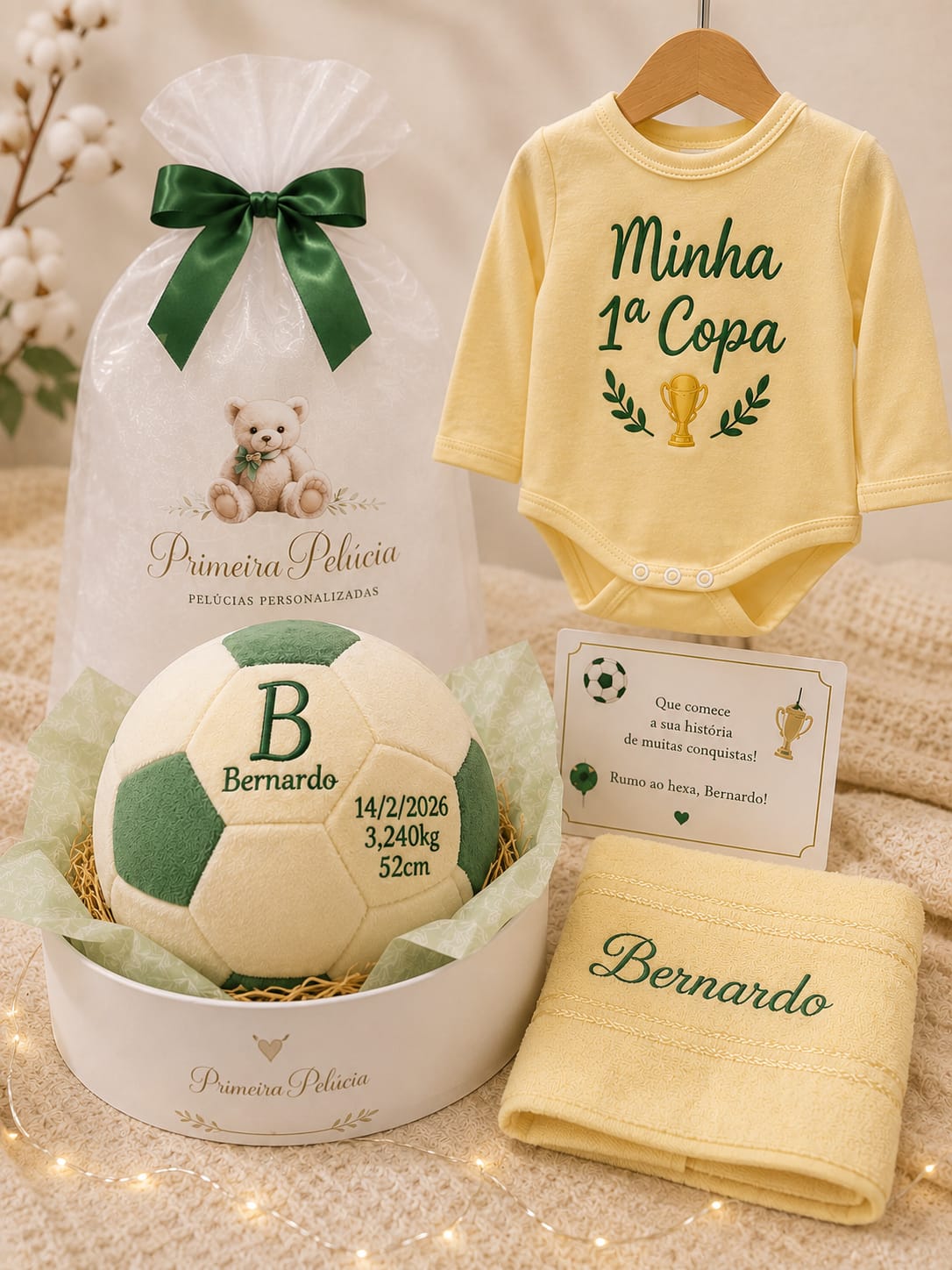 Kit Copa - Primeira Pelúcia
