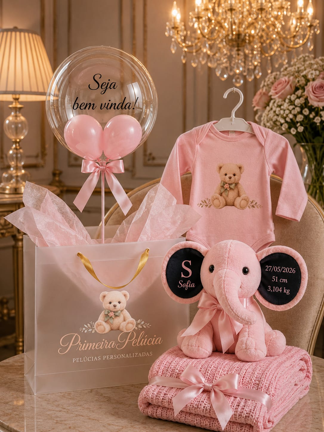 Kit Cristal - Primeira Pelúcia - Foto 3