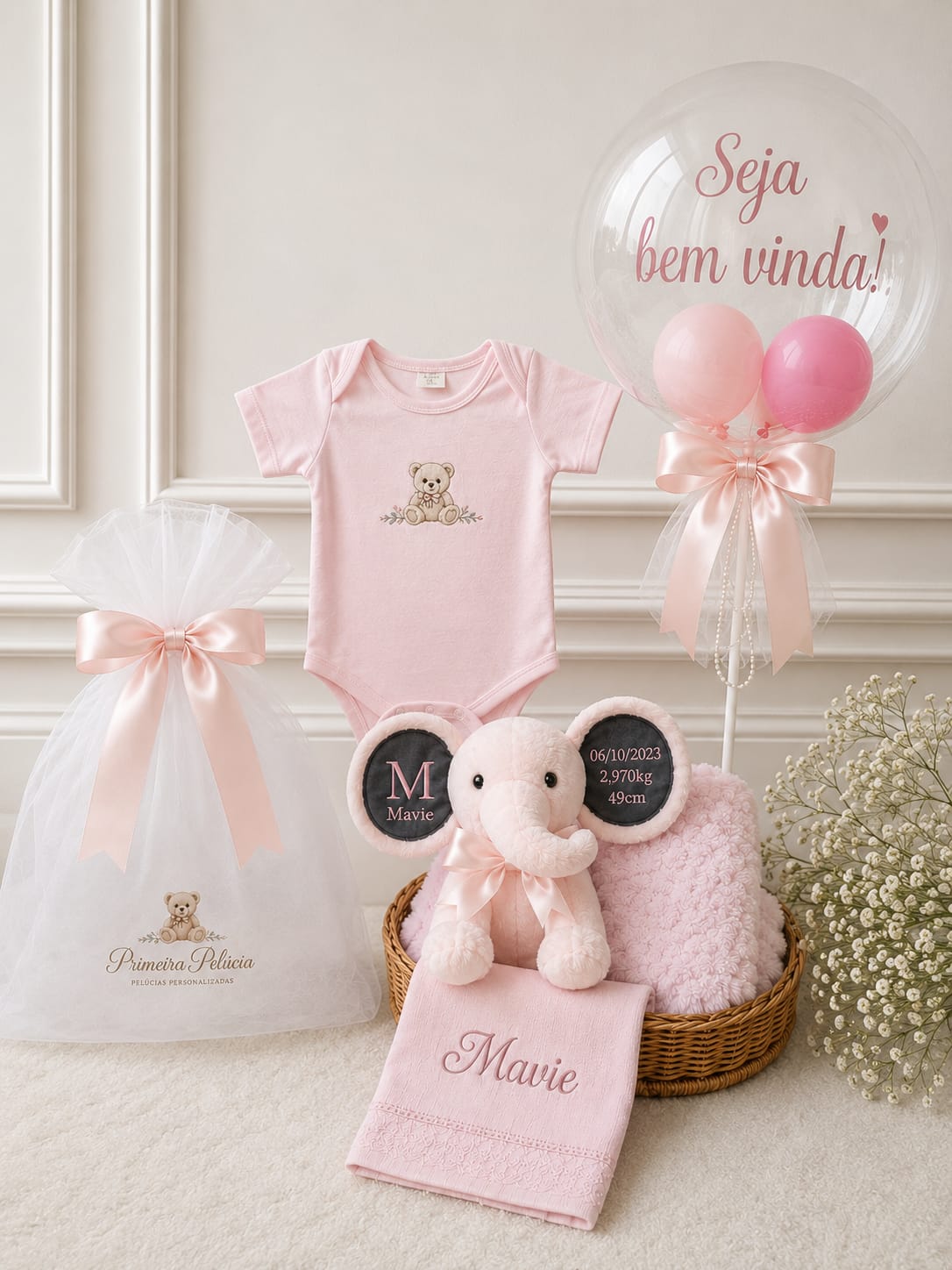 Kit Premium - Primeira Pelúcia - Foto 3